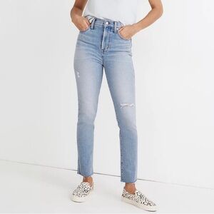 Madewell The Perfect Vintage Jean Worn-In Edition High Rise Distressed Size 27P